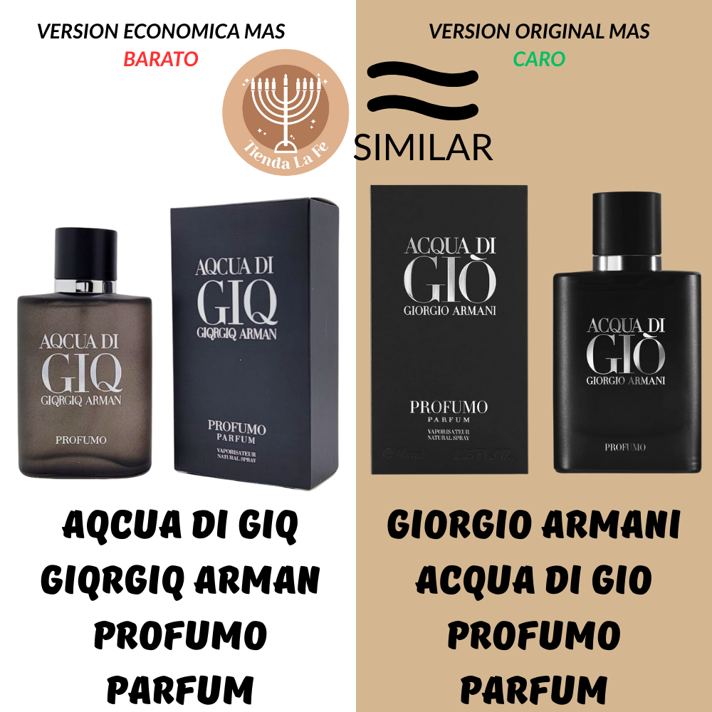 AQCUA DI GIQ GIQRGIQ ARMAN PROFUMO PARFUM 100ML (H) (AROMA SIMILAR GIORGIO ARMANI ACQUA DI GIO PROFUMO PARFUM)