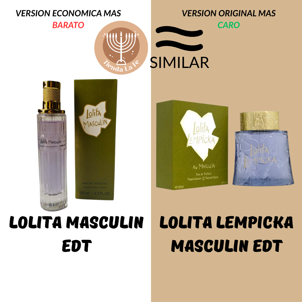 LOLITA MASCULIN EDT 125ML (H) (AROMA SIMILAR LOLITA LEMPICKA MASCULIN EDT)