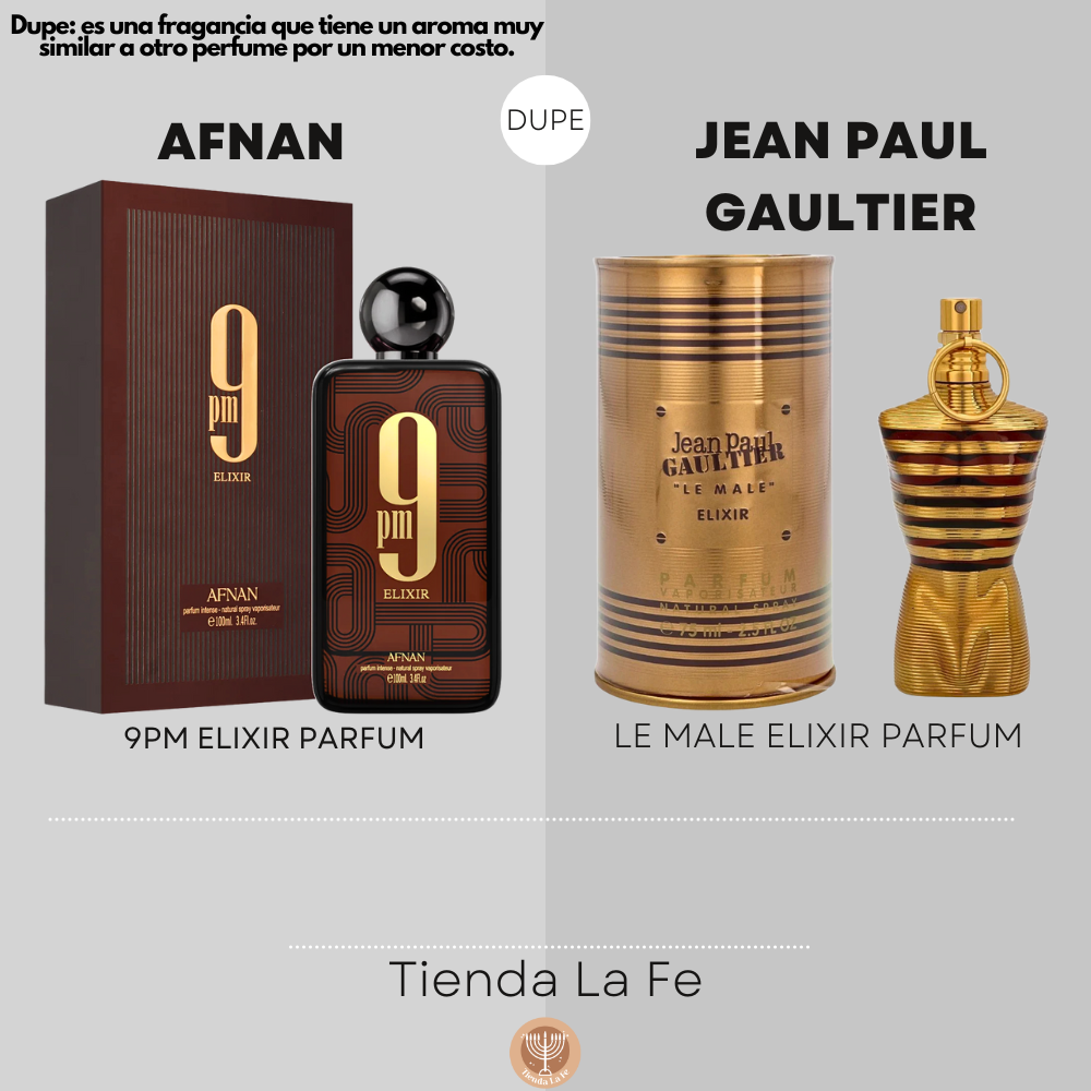 TESTER AFNAN 9PM ELIXIR PARFUM 100ML (H) (DUPE JEAN PAUL GAULTIER LE MALE ELIXIR PARFUM)
