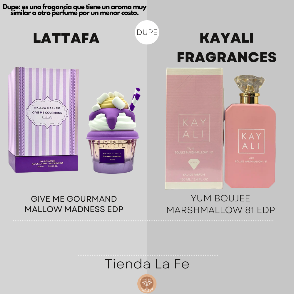 LATTAFA GIVE ME GOURMAND MALLOW MADNESS EDP 75ML (M) (DUPE KAYALI FRAGRANCES YUM BOUJEE MARSHMALLOW 81 EDP)