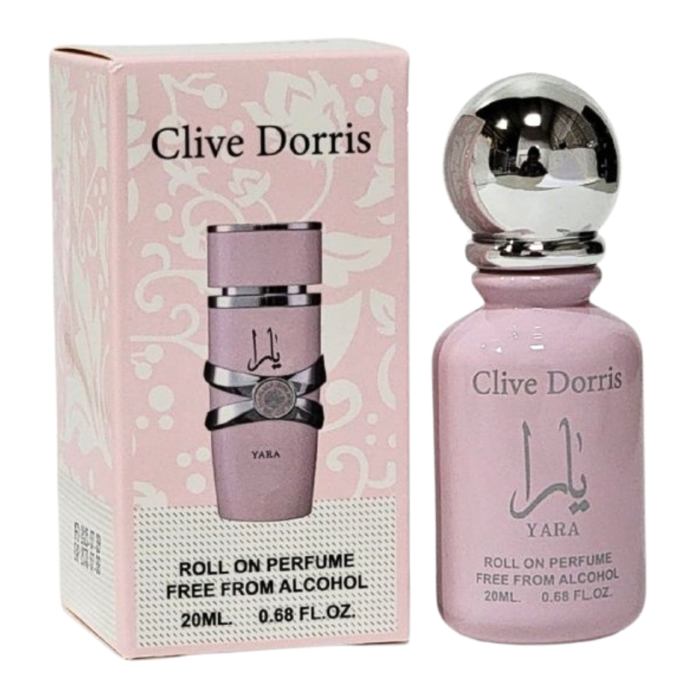 CLIVE DORRIS MINI PERFUME YARA 20ML (M) (AROMA SIMILAR LATTAFA YARA EDP)