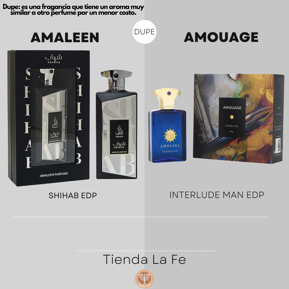 AMALEEN SHIHAB EDP 100ML (H) (DUPE AMOUAGE INTERLUDE MAN EDP)