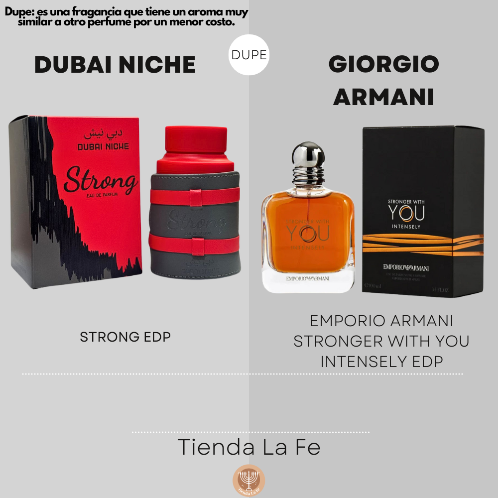 DUBAI NICHE STRONG EDP 100ML (H) (DUPE GIORGIO ARMANI EMPORIO ARMANI STRONGER WITH YOU INTENSELY EDP)