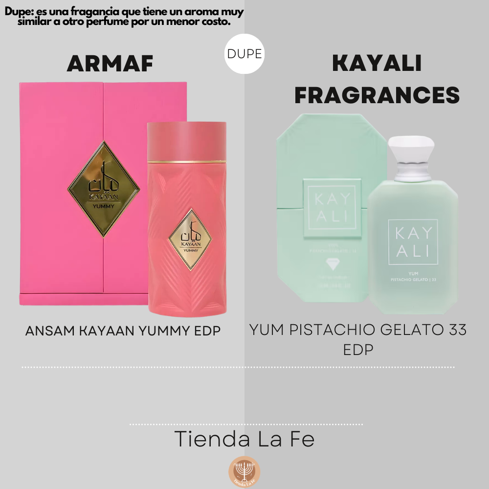 ARMAF ANSAM KAYAAN YUMMY EDP 100ML (M) (DUPE KAYALI FRAGRANCES YUM PISTACHIO GELATO 33 EDP)