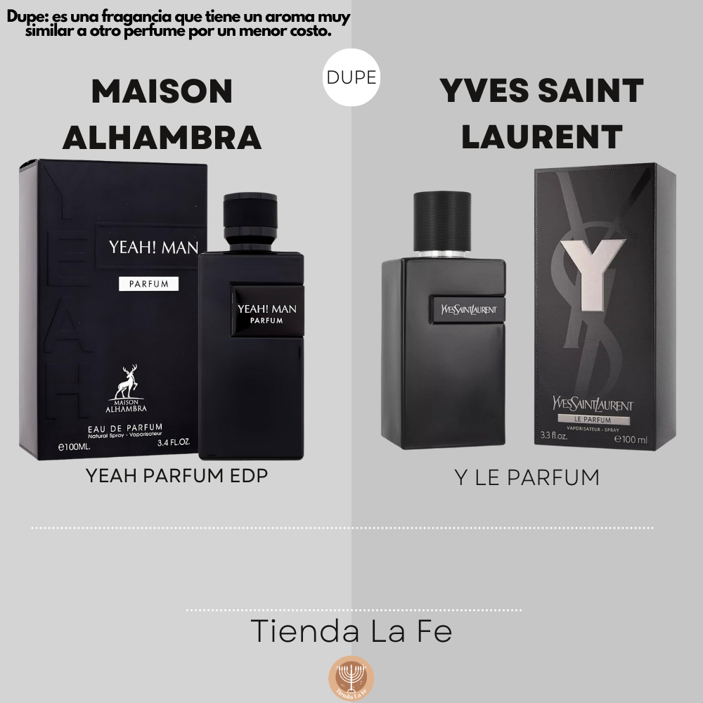 MAISON ALHAMBRA YEAH PARFUM EDP 100ML (H) (DUPE YVES SAINT LAURENT Y LE PARFUM)