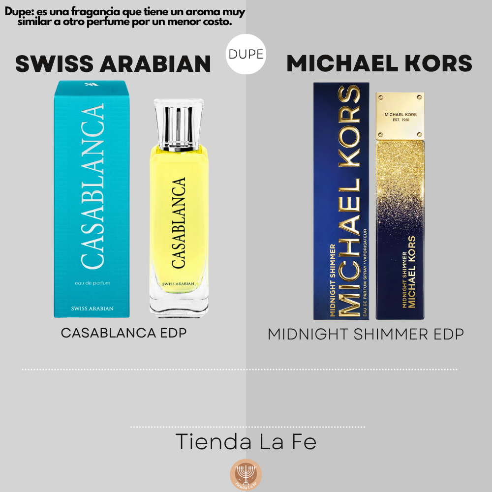 SWISS ARABIAN CASABLANCA EDP 100ML (M) (DUPE MICHAEL KORS MIDNIGHT SHIMMER EDP)