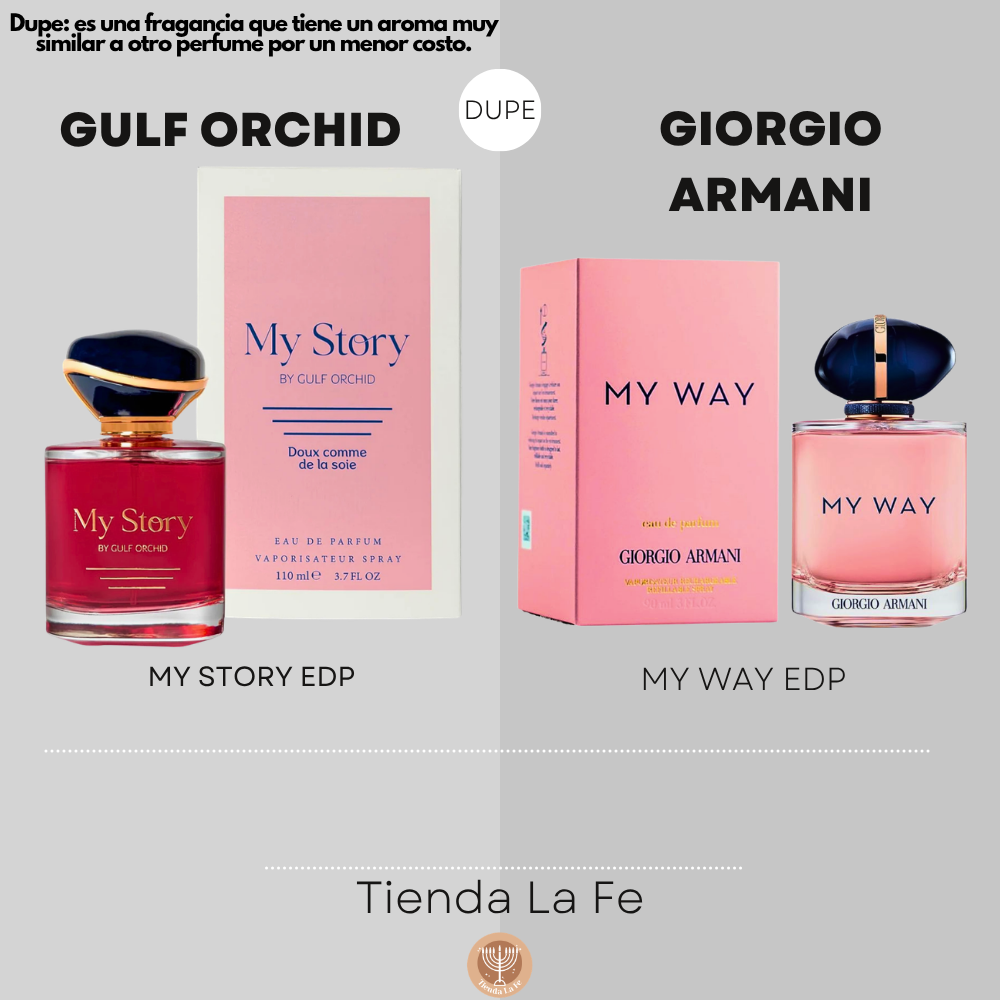 GULF ORCHID MY STORY EDP 110ML (M) (DUPE GIORGIO ARMANI MY WAY EDP)