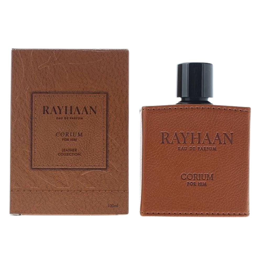 RAYHAAN CORIUM FOR HIM EDP 100ML (H) (DUPE GIORGIO ARMANI EMPORIO ARMANI STRONGER WITH YOU LEATHER EDP)