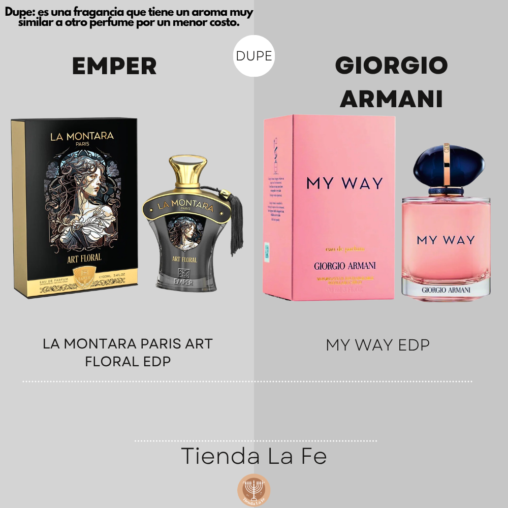 EMPER LA MONTARA PARIS ART FLORAL EDP 100ML (M) (DUPE GIORGIO ARMANI MY WAY EDP)