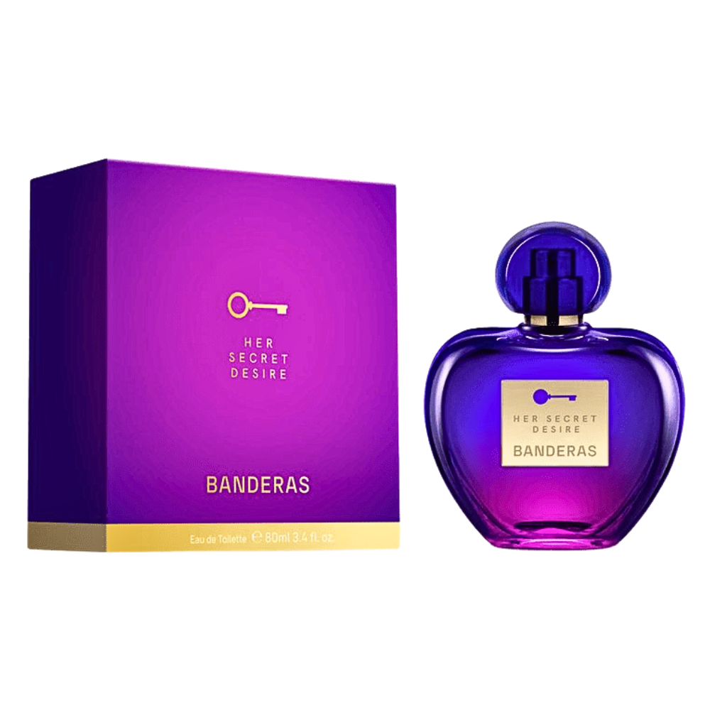 ANTONIO BANDERAS HER SECRET DESIRE EDT 80ML (M)