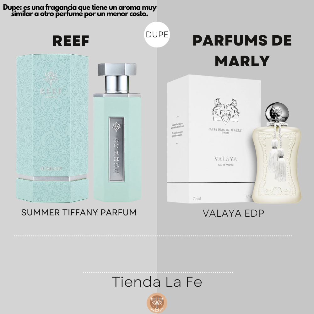REEF SUMMER TIFFANY PARFUM 100ML (M) (DUPE PARFUMS DE MARLY VALAYA EDP)