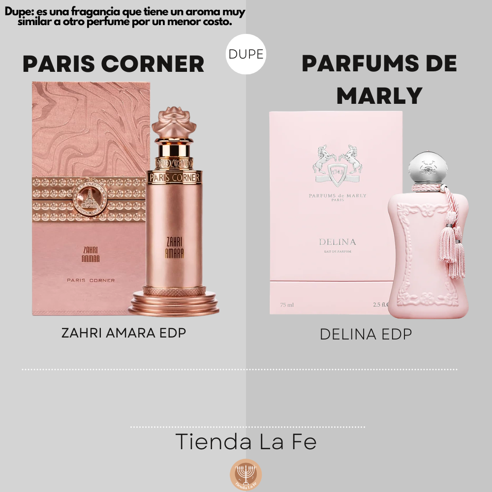 PARIS CORNER ZAHRI AMARA EDP 100ML (M) (DUPE PARFUMS DE MARLY DELINA EDP)