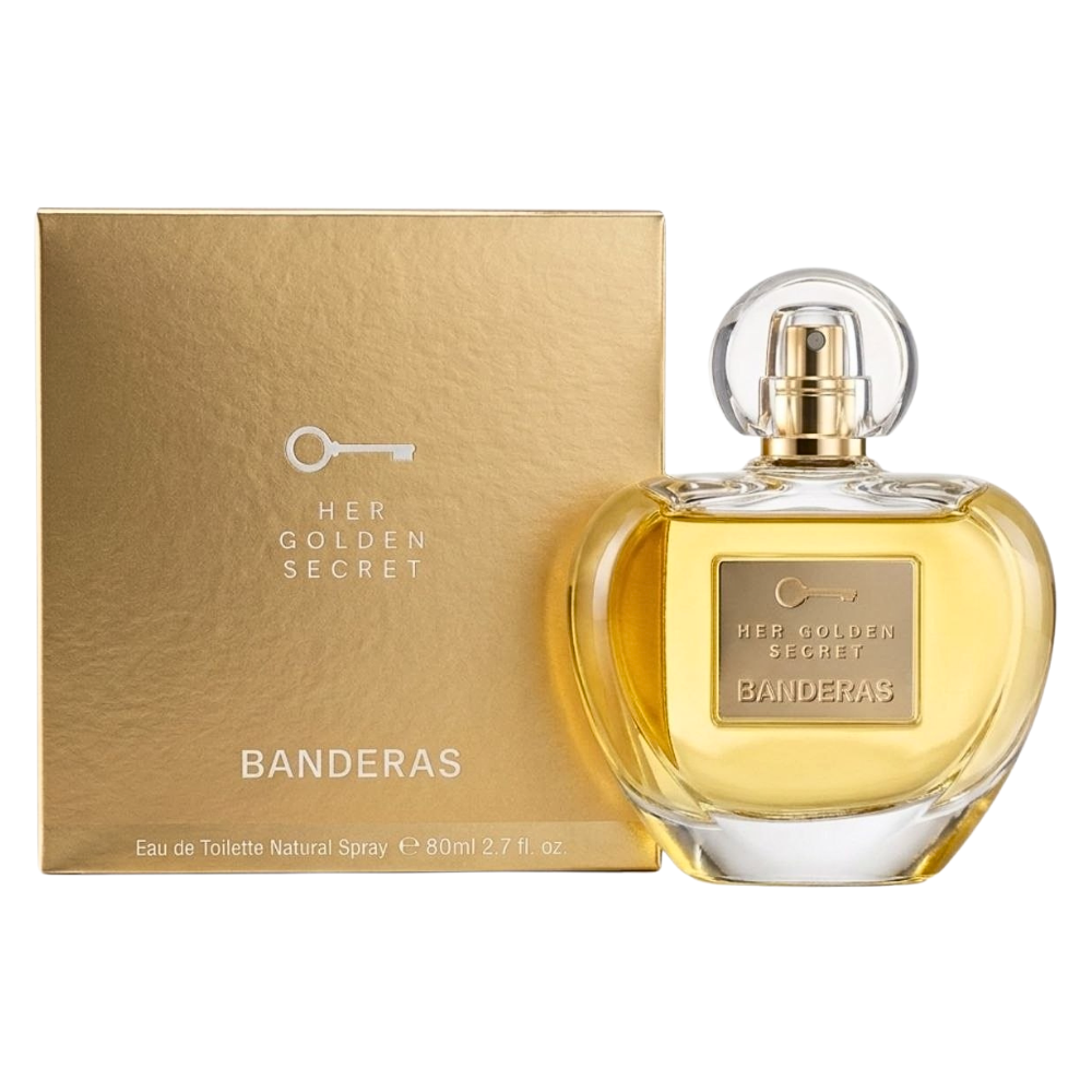 ANTONIO BANDERAS HER GOLDEN SECRET FOR WOMEN EDT 80ML (M)