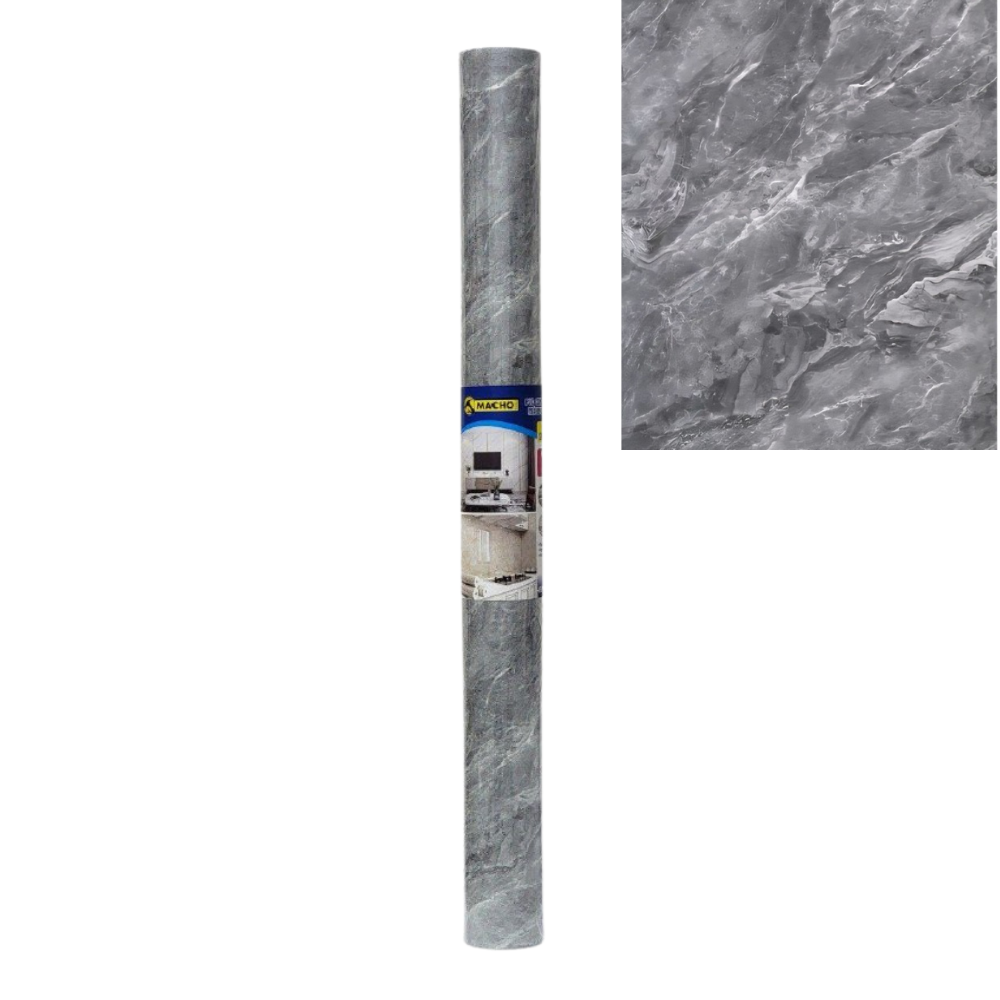 DECORACION PAPEL TAPIZ DE PVC ADHESIVO TIPO MARMOL PARA PARED ELEGANTE Y FACIL DE LIMPIAR 120CMX2.8MTS