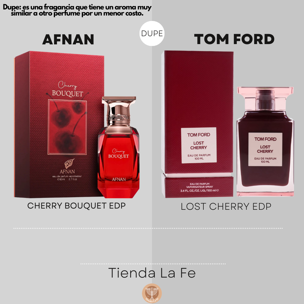 AFNAN CHERRY BOUQUET EDP 80ML (M) (DUPE TOM FORD LOST CHERRY EDP)