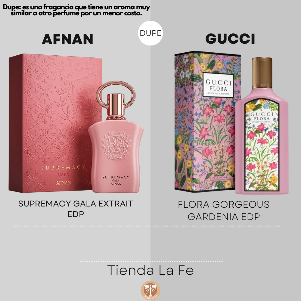 AFNAN SUPREMACY GALA EXTRAIT EDP 90ML (M) (DUPE GUCCI FLORA GORGEOUS GARDENIA EDP)