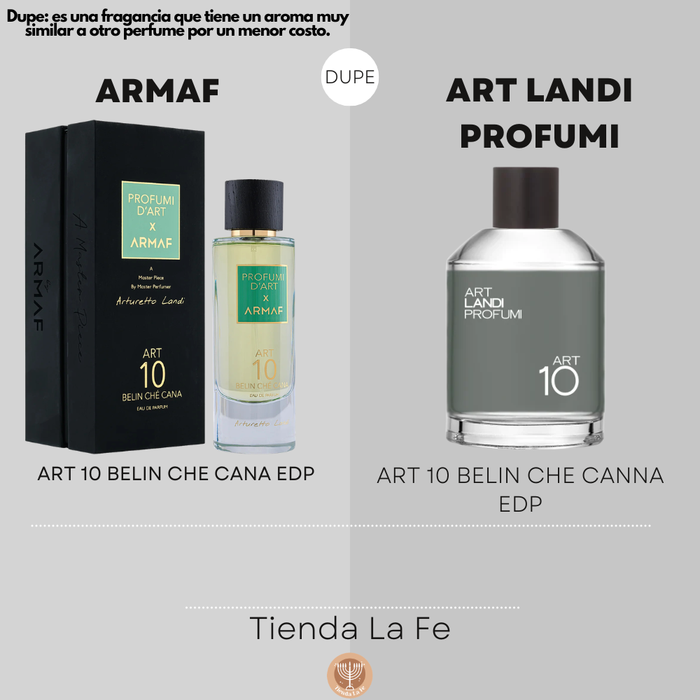 ARMAF ART 10 BELIN CHE CANA EDP 105ML (U) (DUPE ART LANDI PROFUMI ART 10 BELIN CHE CANNA EDP)