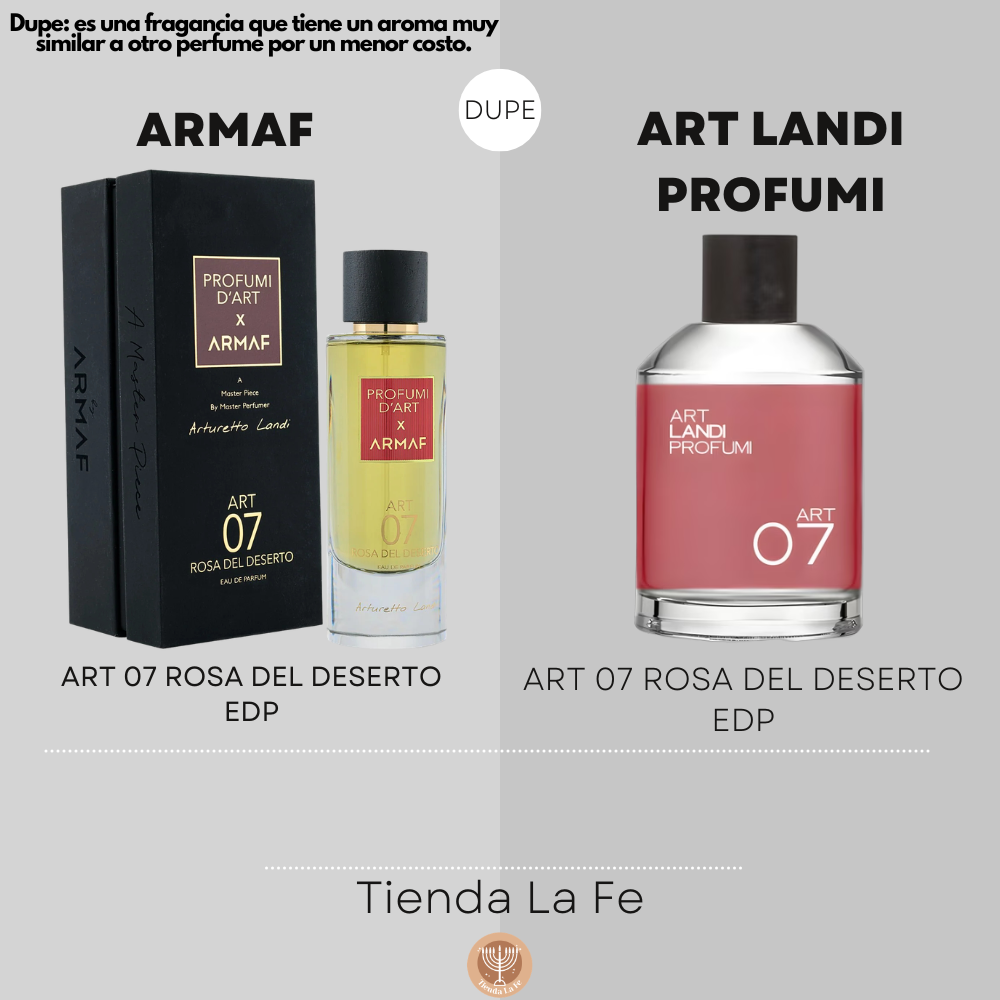 ARMAF ART 07 ROSA DEL DESERTO EDP 105ML (U) (DUPE ART LANDI PROFUMI ART 07 ROSA DEL DESERTO EDP)