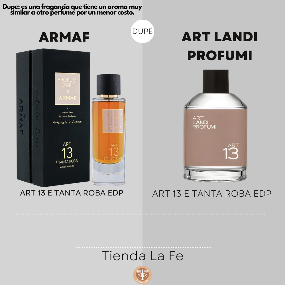 ARMAF ART 13 E TANTA ROBA EDP 105ML (U) (DUPE ART LANDI PROFUMI ART 13 E TANTA ROBA EDP)