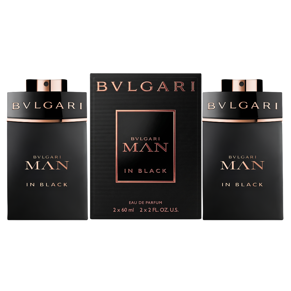 SET BVLGARI MAN IN BLACK EDP 60MLX2 (H)