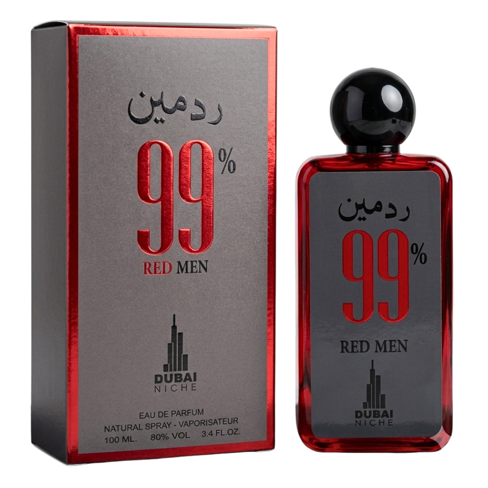 DUBAI NICHE 99% RED MEN EDP 100ML (U) (DUPE MAISON FRANCIS KURKDJIAN BACCARAT ROUGE 540 EXTRAIT EDP)