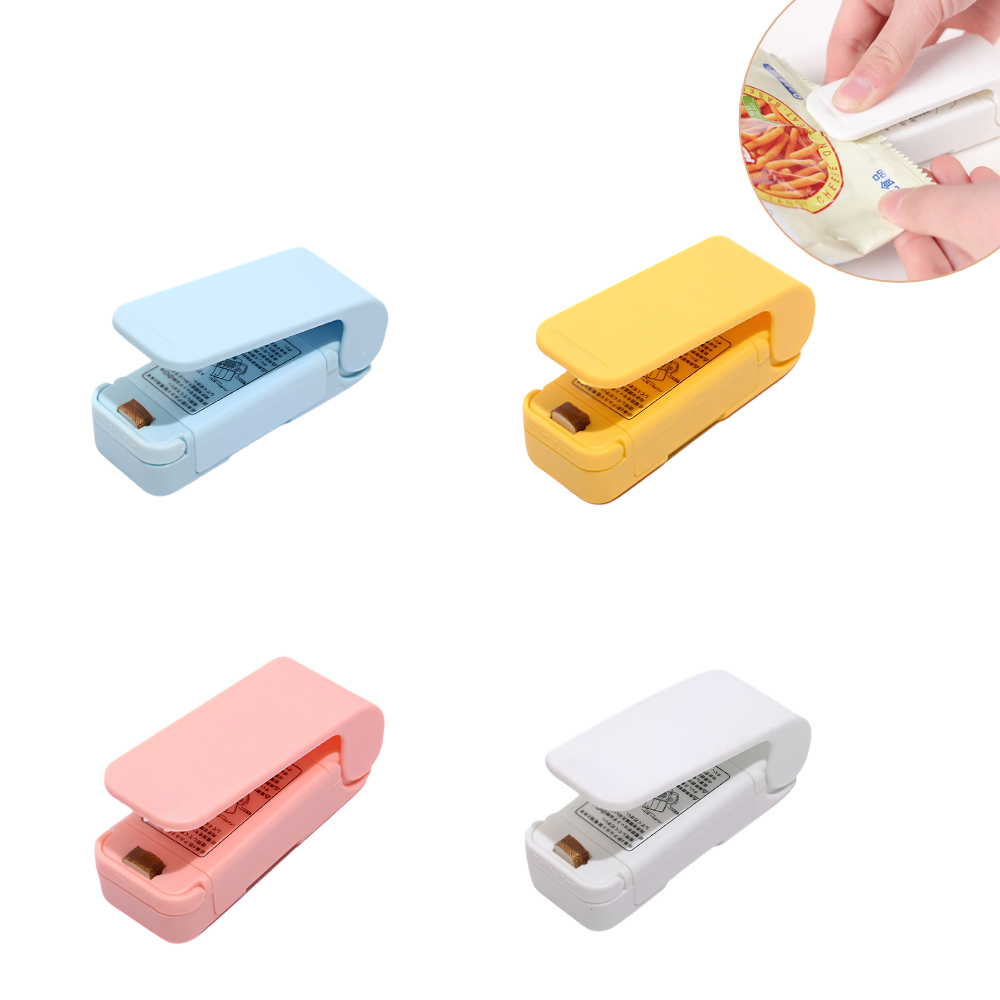 MAQUINA MINI SELLADORA TERMICA DE BOLSAS DE ALIMENTOS