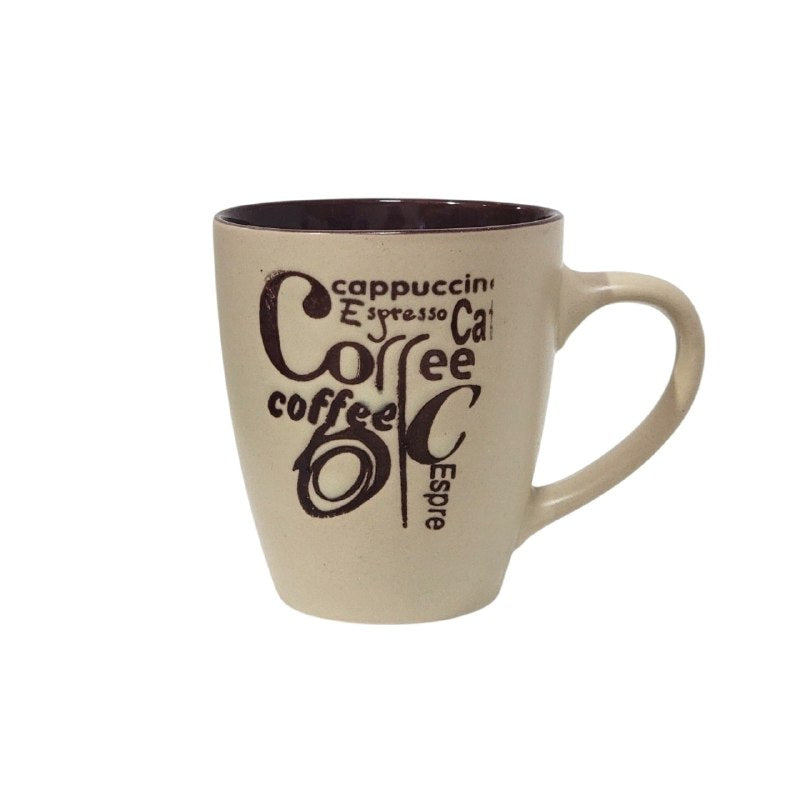TAZA DE CERAMICA CON DISEÑO ARTISTICO 9CM
