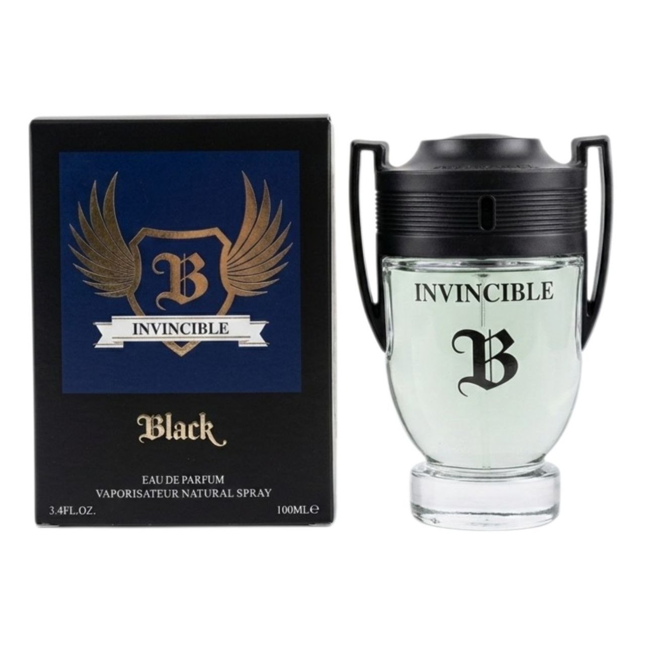 INVINCIBLE BLACK EDP 100ML (H) (AROMA SIMILAR PACO RABANNE INVICTUS VICTORY)