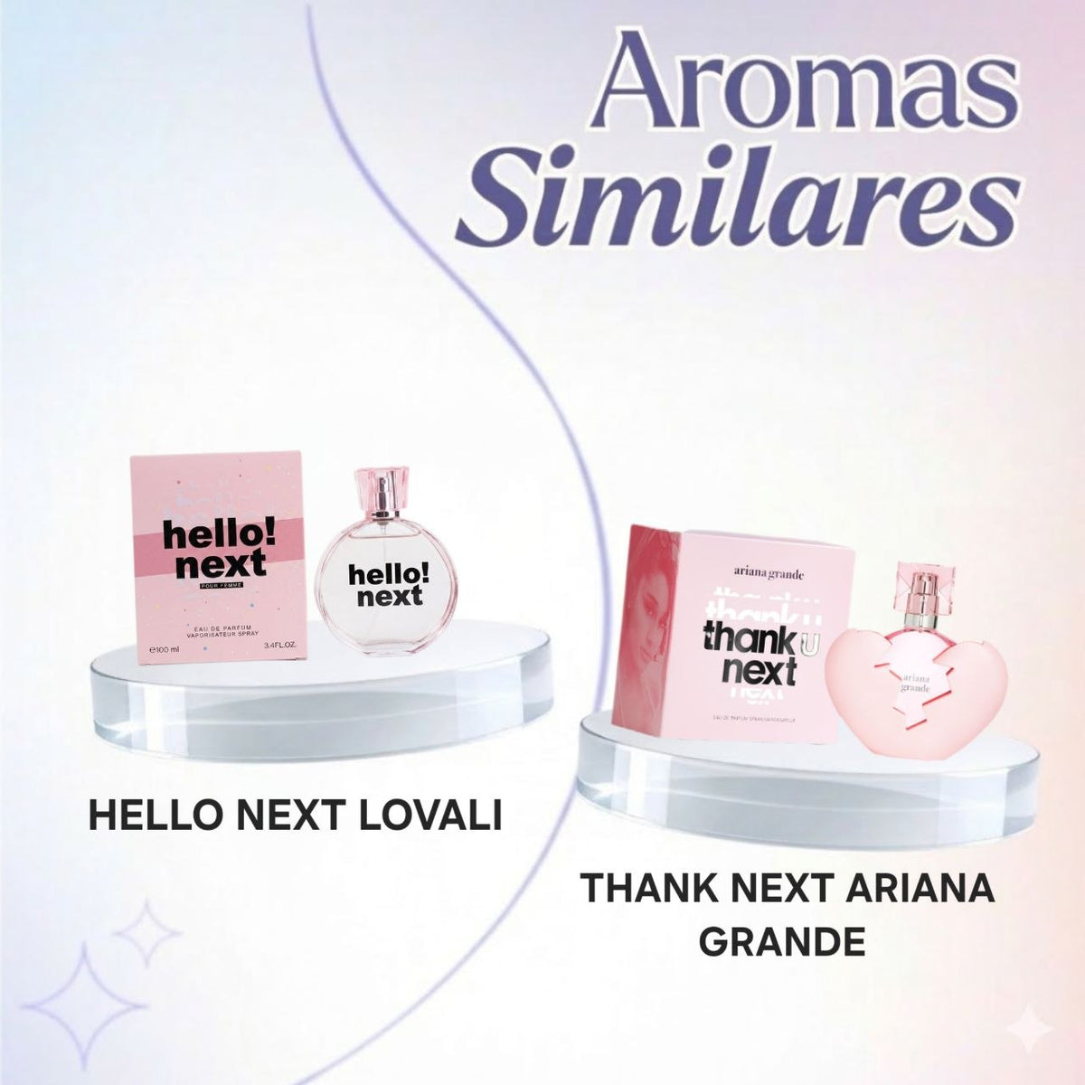 LOVALI HELLO NEXT EDP 100ML (M) (AROMA SIMILAR A ARIANA GRANDE THANK U NEXT)