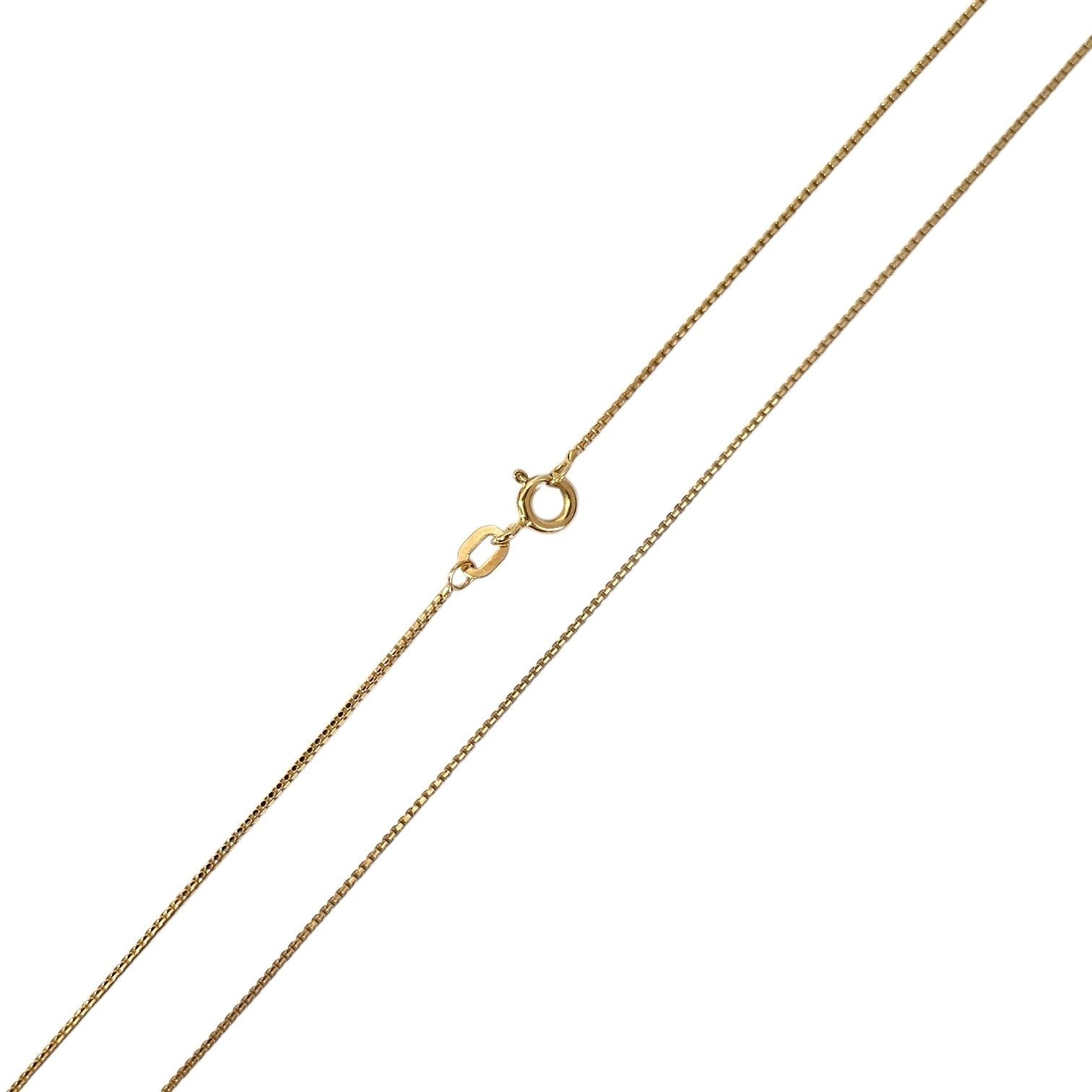 CADENA DE ORO 10K PARA DAMA 22CM PESO: 1.6G