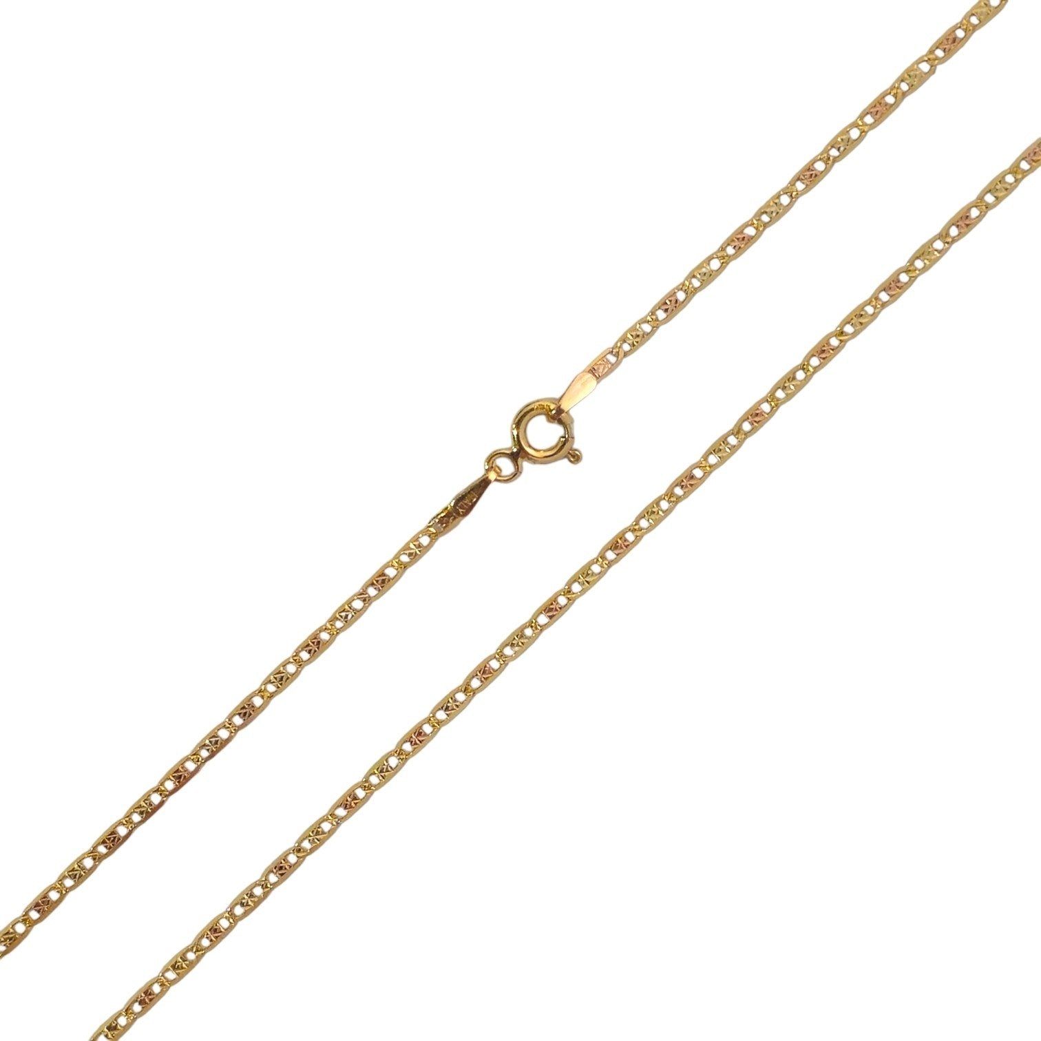 CADENA DE ORO 10K PARA DAMA 25CM PESO: 2.2G