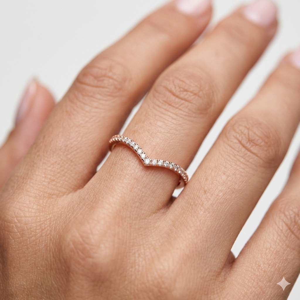 ANILLO PANDORA DE PLATA 9.25 FORMA TIARA PESO: 1.5G