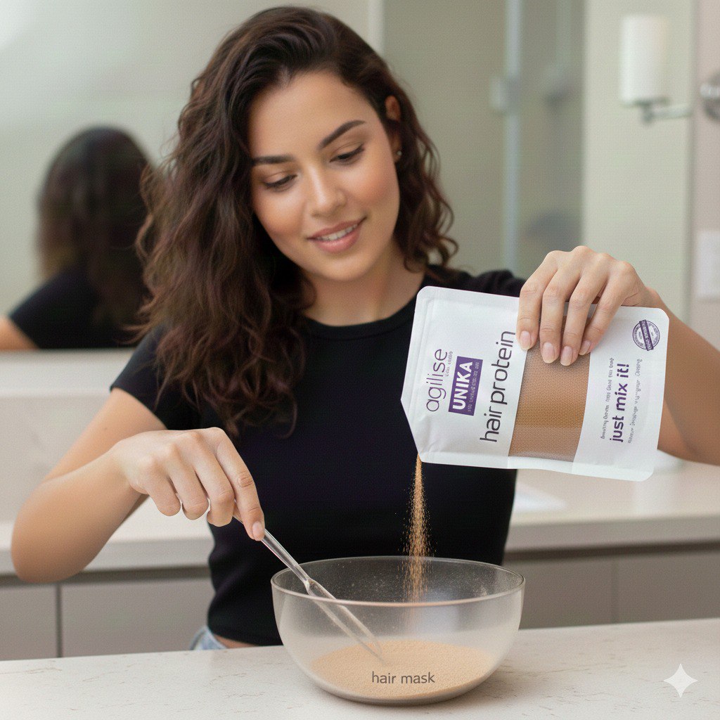 PROTEINA ORGANICA PARA EL CABELLO UNIKA AGILISE 100G