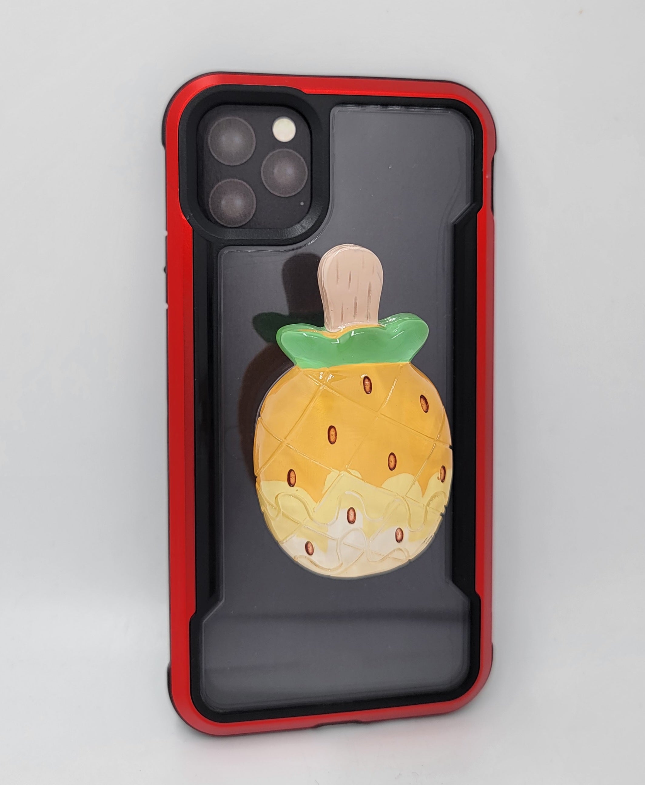 SOPORTE PARA CELULAR EN FORMA DE FRUTA 8CM