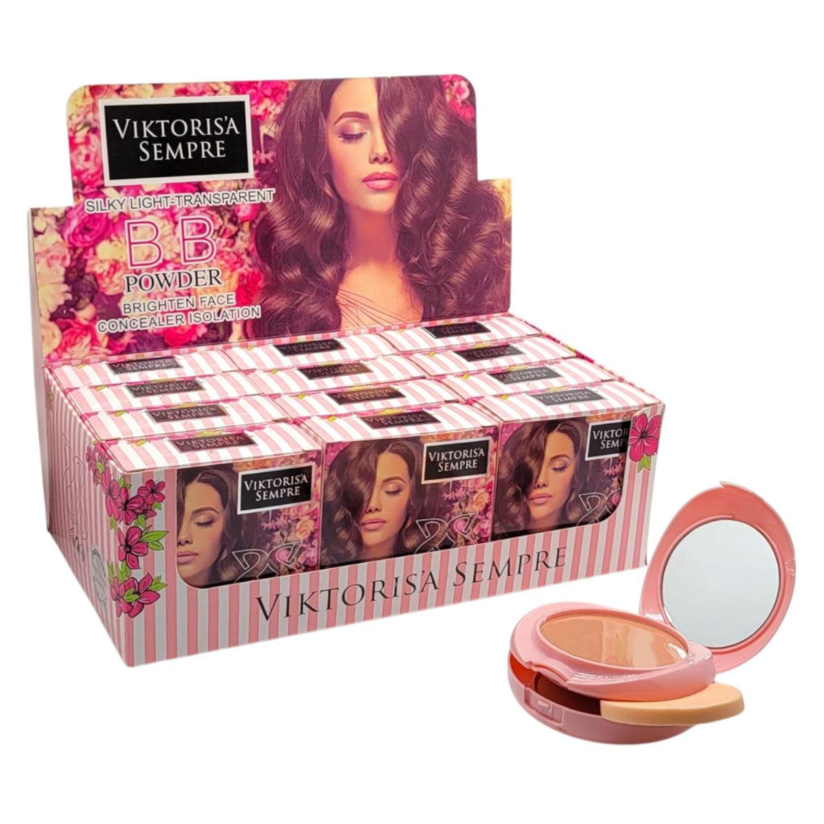 POLVO FACIAL ILUMINADOR VIKTORIS'A SEMPRE (DUPE DE VICTORIA SECRET)