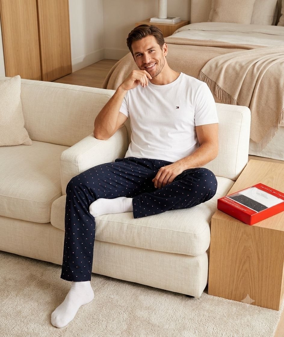 PIJAMA PARA CABALLERO TOMMY HILFIGER L/G