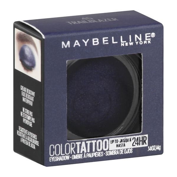 SOMBRA DE OJOS EN GEL DE LARGA DURACION Y RESISTENTE AL AGUA TONO 45 TRAILBLAZER MAYBELLINE 4G
