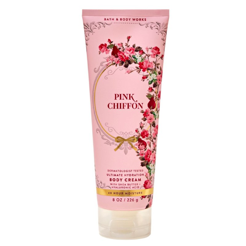 BATH & BODY WORKS CREMA PINK CHIFFON 226ML (M)
