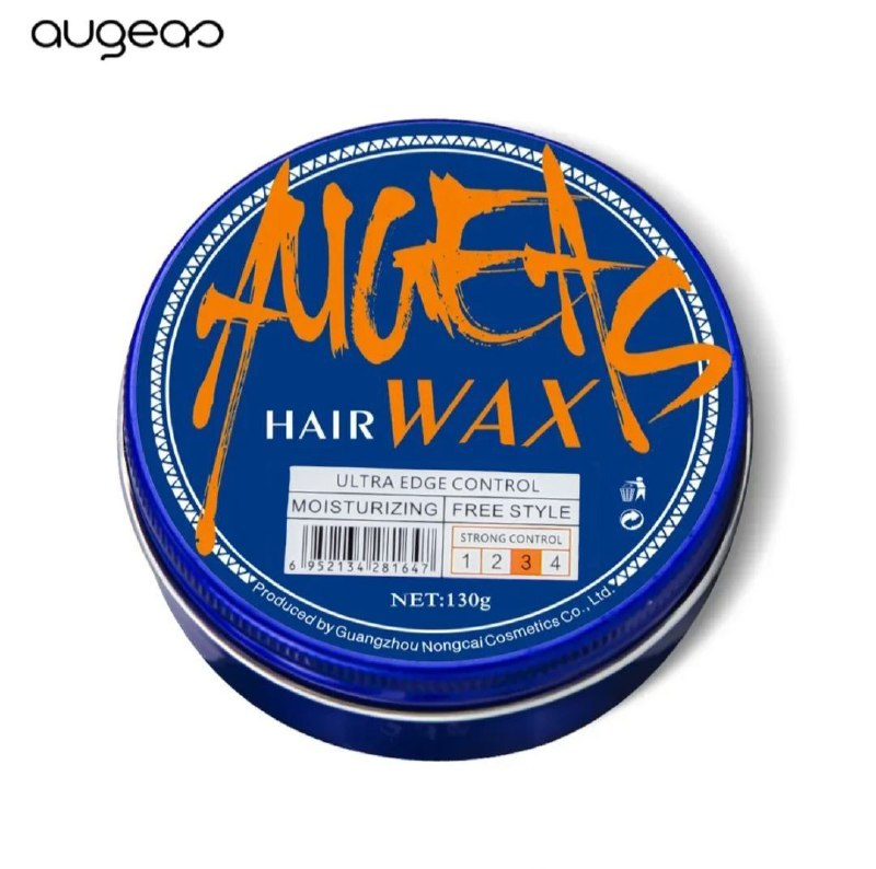 CERA PARA EL CABELLO PERFUMADA FIJACION FUERTE ANTI FRIZZ AUGEAS 130G