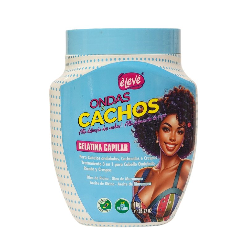 TRATAMIENTO PARA EL CABELLO PARA RIZOS DEFINE Y NUTRE CON ACEITE DE RICINO ELEVE 1KG