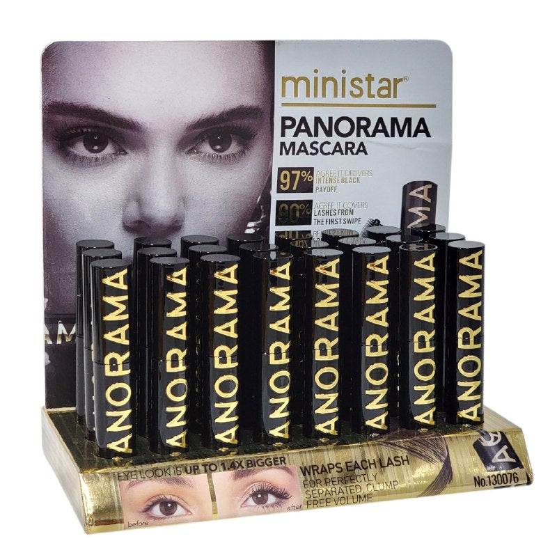 RIMEL DE PIGMENTACION NEGRO INTENSO LARGA DURACION MINISTAR 12ML (DUPE DE LOREAL)