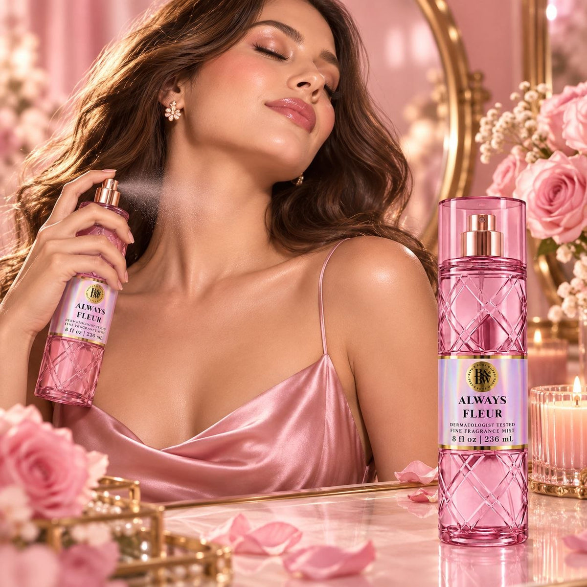 BATH & BODY WORKS SPLASH ALWAYS FLEUR FINE 236ML (M)