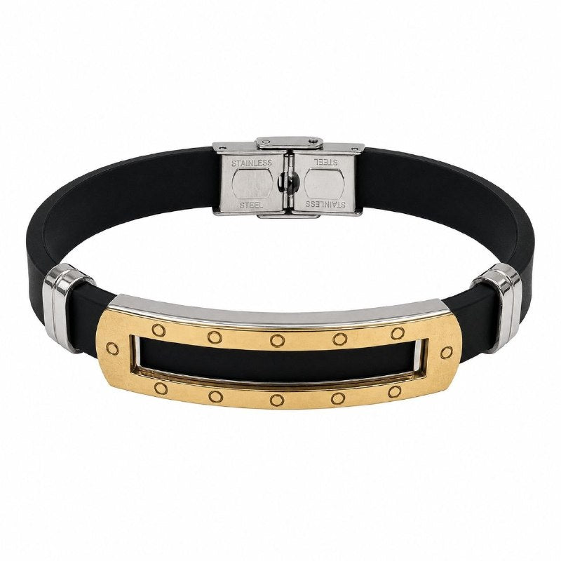 PULSERA DE ENCHAPE PARA CABALLERO 21CM