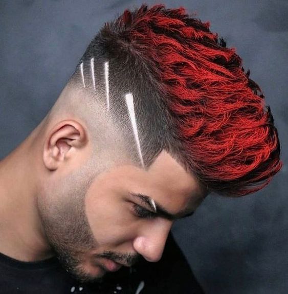 TINTE PARA EL CABELLO EN ESPUMA SEMI PERMANENTE COLOR ROJO MORFOSE OSSION 150ML