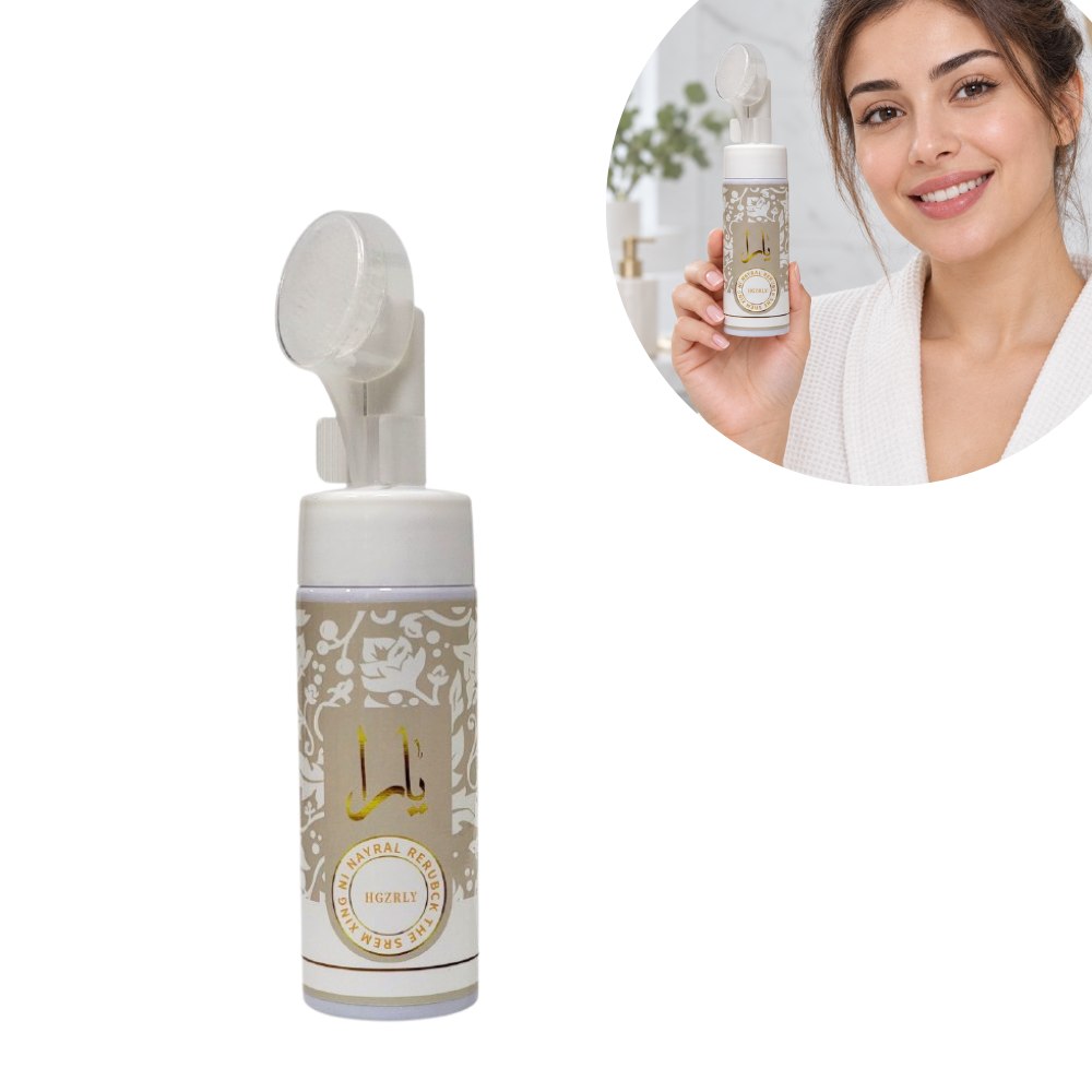 LIMPIADOR FACIAL EN ESPUMA PROFUNDA HIDRATANTE REMOVEDORA DE MAQUILLAJE HGZRLY 150ML DUPE DE LATTAFA YARA MOI