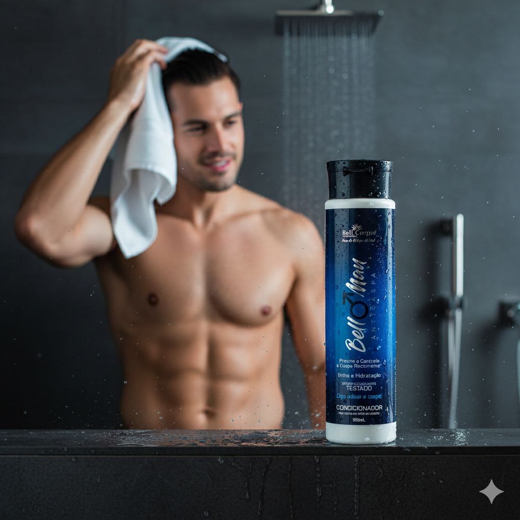 ACONDICIONADOR PARA EL CABELLO DE HOMBRE ANTICASPA BELL CORPUS COSMETICS 380ML