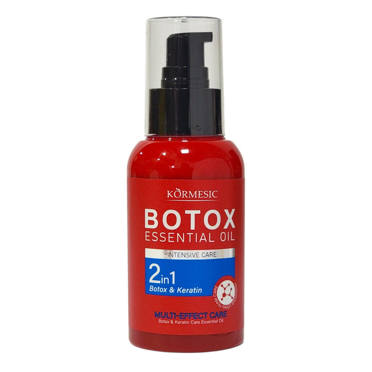 ACEITE PARA EL CABELLO DE BOTOX Y QUERATINA 2 EN 1 KORMESIC 100ML