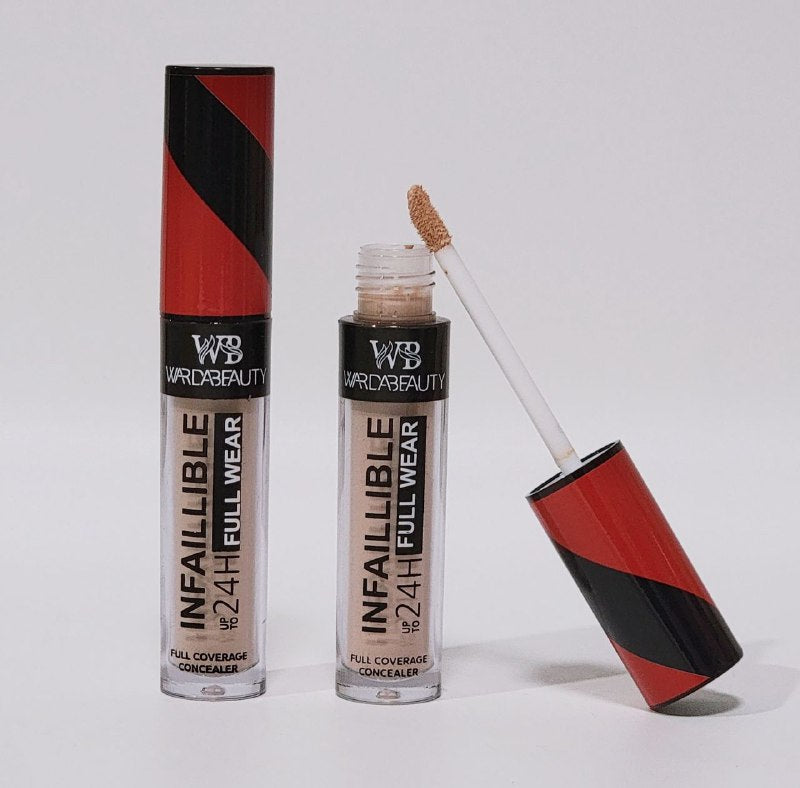 CORRECTOR LIQUIDO DE COBERTURA COMPLETA 24H DURACION WARDABEAUTY (DUPE DE LOREAL)