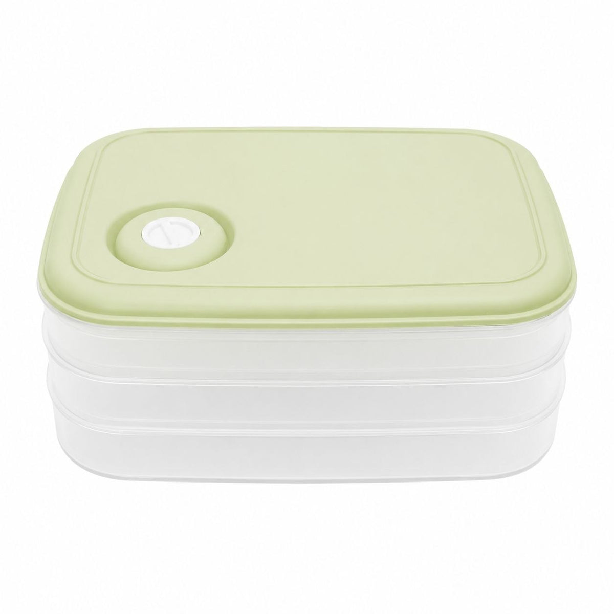 RECIPIENTE HERMÉTICO TRANSLÚCIDO PARA REFRIGERADORA Y ALMACENAMIENTO CON VÁLVULA DE CONSERVACIÓN BENELI HOME 12x28 CM