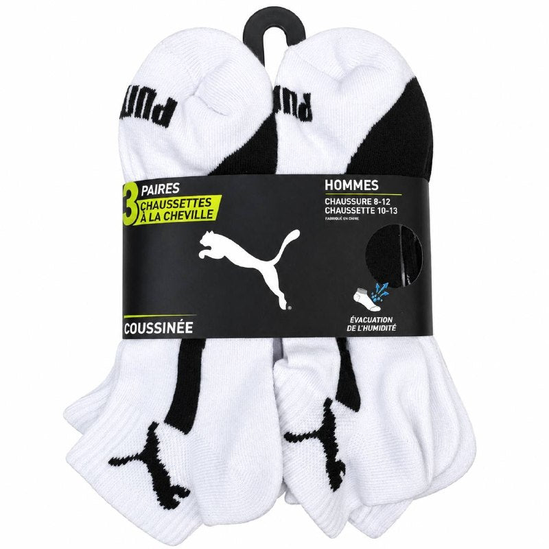 CALCETA TOBILLERA PUMA ORIGINAL PARA HOMBRE 8 PARES TALLA 10-13